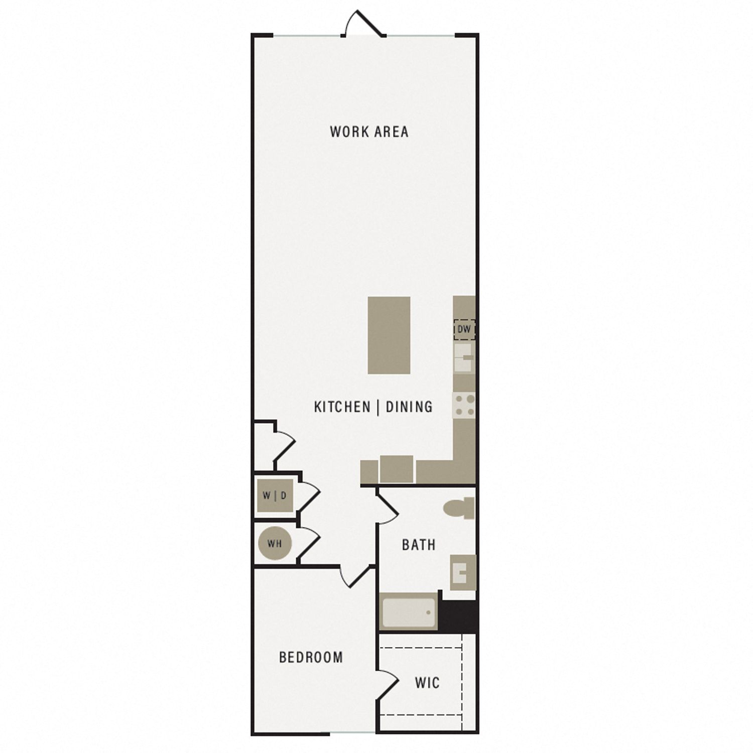 Floor plan layout diagram for LW4